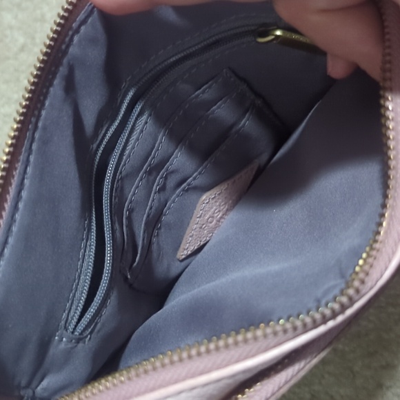 Fossil Piper Toaster Leather Crossbody - Light Pink - Picture 2 of 7